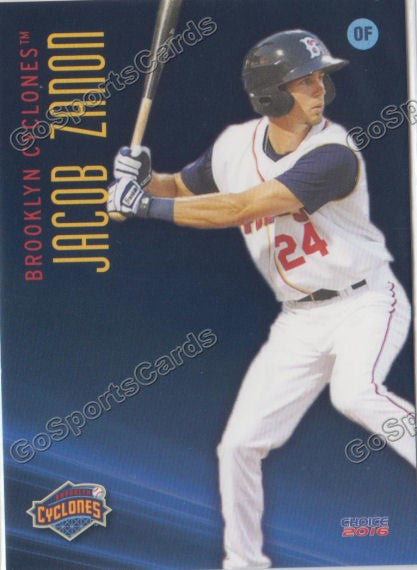 2016 Brooklyn Cyclones Jacob Zanon