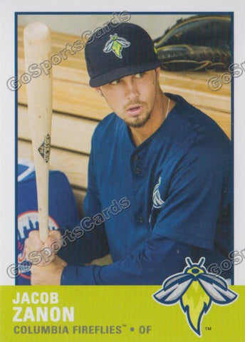 2017 Columbia Fireflies Jacob Zanon
