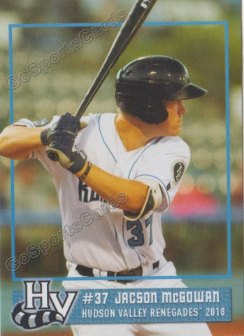 2018 Hudson Valley Renegades Jacson McGowan
