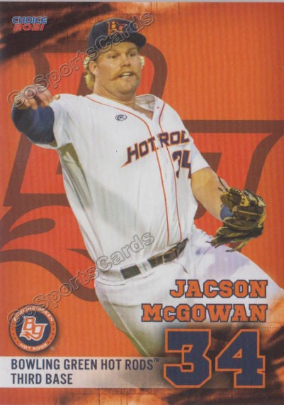 2021 Bowling Green Hot Rods Jacson McGowan