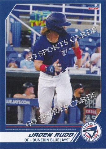 2023 Dunedin Blue Jays Jaden Rudd