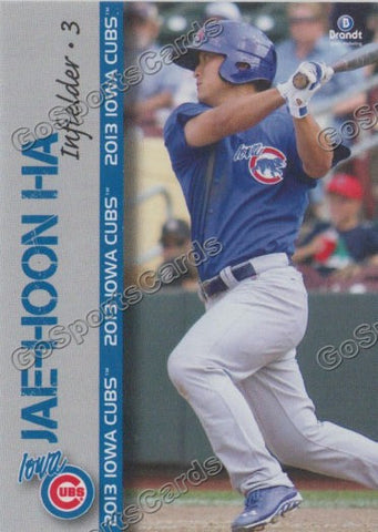 2013 Iowa Cubs Jae Hoon Ha