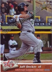 2009 MidWest League All Star Eastern Division Jaff Decker