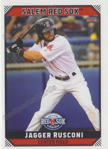 2019 Salem Red Sox Jagger Rusconi