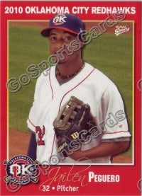 2010 Oklahoma City RedHawks Jailen Peguero