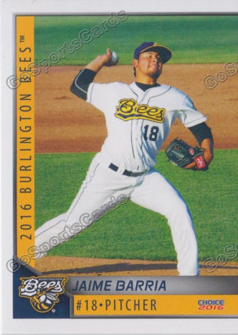 2016 Burlington Bees Jaime Barria
