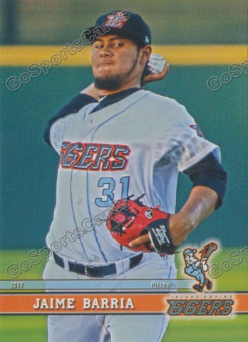 2017 Inland Empire 66ers Jaime Barria