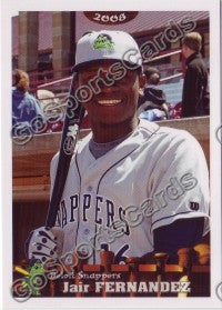 2008 Beloit Snappers Jair Fernandez
