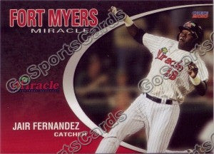 2010 Fort Myers Miracle Jair Fernandez