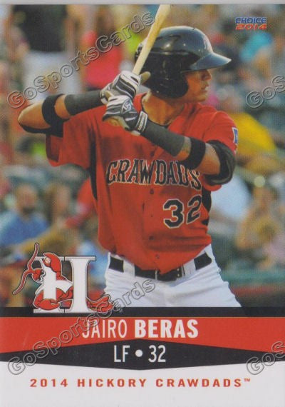 2014 Hickory Crawdads Jairo Beras