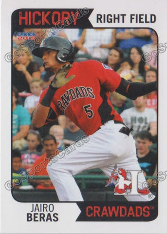 2015 Hickory Crawdads Jairo Beras