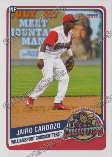 2013 Williamsport CrossCutters Jairo Cardozo