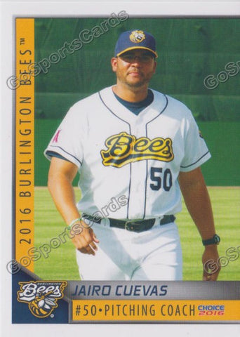 2016 Burlington Bees Jairo Cuevas