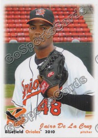2010 Bluefield Orioles Jairo De La Cruz