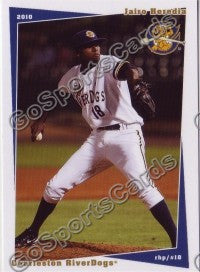 2010 Charleston RiverDogs Jairo Heredia
