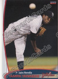 2011 Tampa Yankees Jairo Heredia