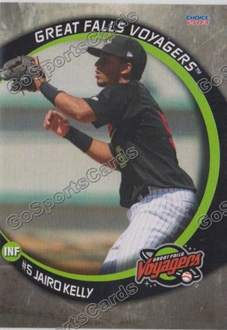 2013 Great Falls Voyagers Jairo Kelly