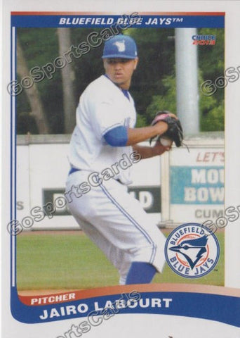 2013 Bluefield Blue Jays Jairo Labourt
