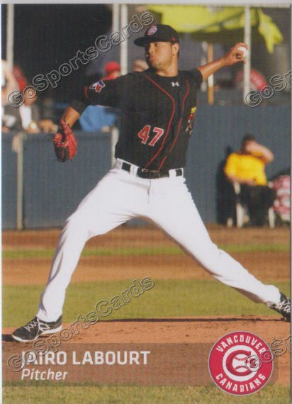 2014 Vancouver Canadians Jairo Labourt