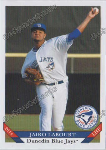 2015 Dunedin Blue Jays Jairo Labourt