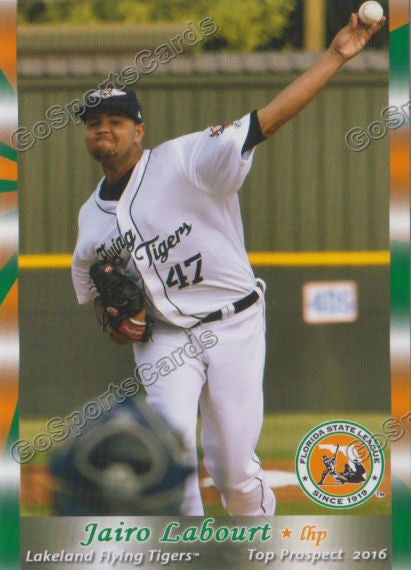 2016 Florida State League Top Prospect FSL Jairo Labourt