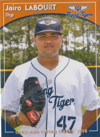 2016 Lakeland Flying Tigers Jairo Labourt