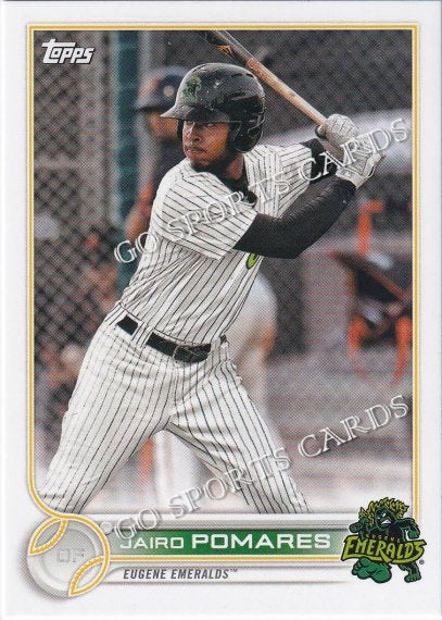 2022 Topps Pro Debut Jairo Pomares PD-134