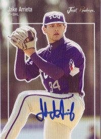 Jake Arrieta 2007 Just Minors Just Rookies #4 (Autograph)