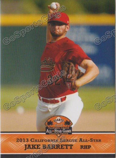 2013 California League All Star Jake Barrett