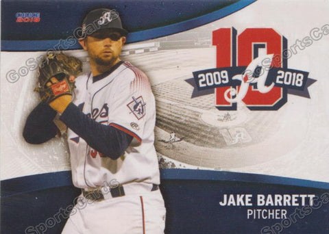 2018 Reno Aces Jake Barrett