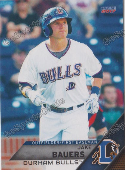 2017 Durham Bulls Jake Bauers