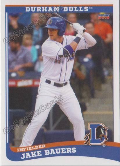 2018 Durham Bulls Jake Bauers