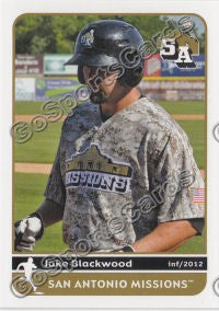 2012 San Antonio Missions Jake Blackwood