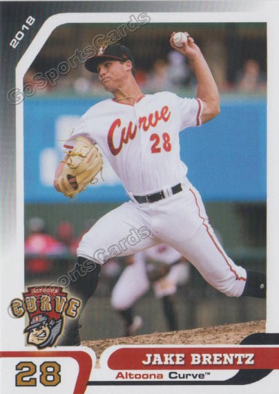 2018 Altoona Curve Jake Brentz