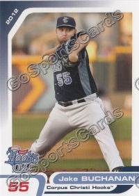 2012 Corpus Christi Hooks Jake Buchanan