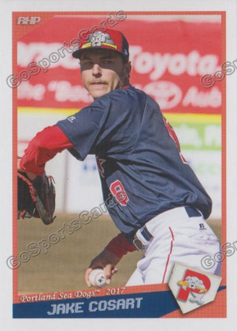 2017 Portland Sea Dogs Jake Cosart