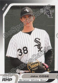2012 Bristol White Sox Jake Cose