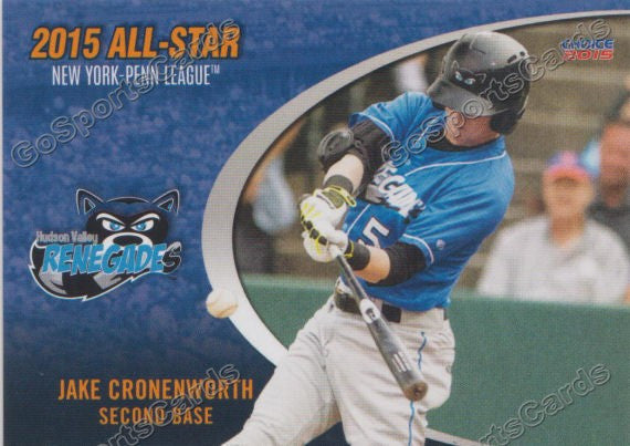2015 New York Penn League All Star NYPL Jake Cronenworth