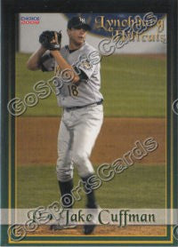 2008 Lynchburg Hillcats Jake Cuffman