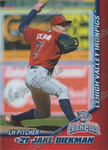 2013 Lehigh Valley IronPigs Jake Diekman