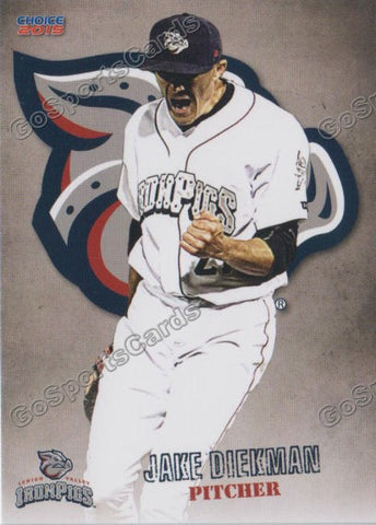 2015 Lehigh Valley IronPigs Jake Diekman 2nd