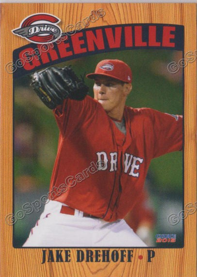 2015 Greenville Drive Jake Drehoff