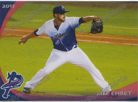 2017 Pensacola Blue Wahoos Jake Ehret