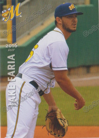 2016 Montgomery Biscuits Jake Faria