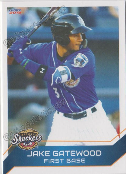 2018 Biloxi Shuckers Jake Gatewood