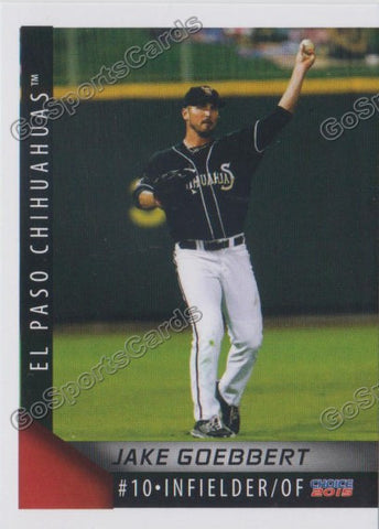 2015 El Paso Chihuahuas Jake Goebbert