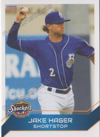 2018 Biloxi Shuckers Jake Hager