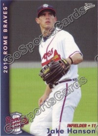 2010 Rome Braves Jake Hanson