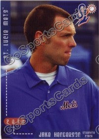 2010 St Lucie Mets Jake Henderson
