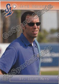 2012 St Lucie Mets Jake Henderson